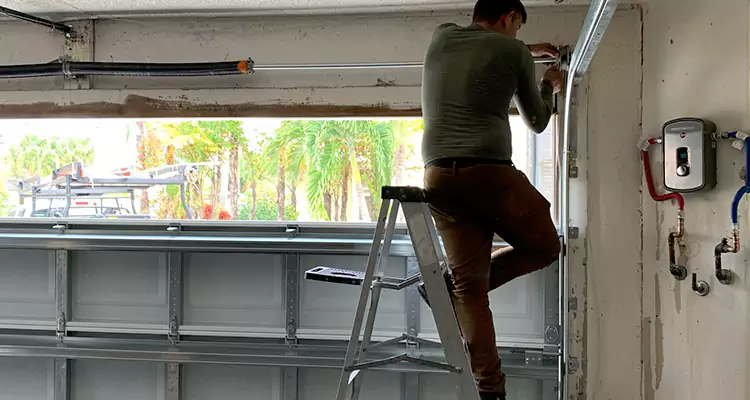 Garage Door Tension Spring Replacement in Westchase, FL